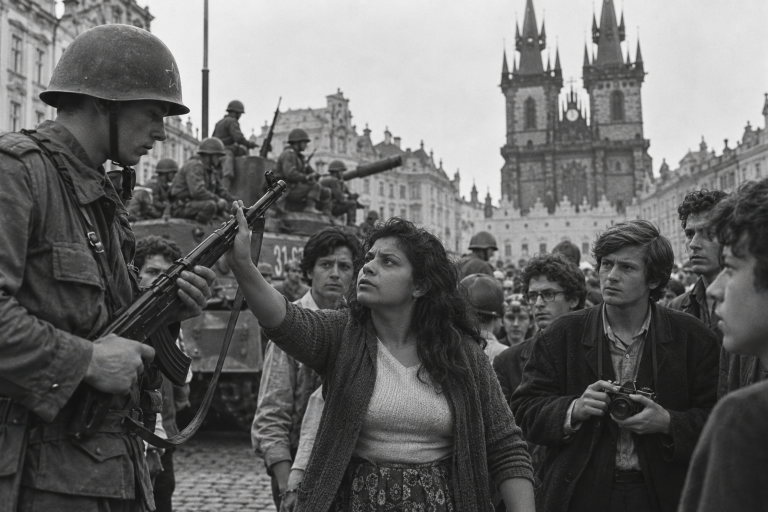 Romea.cz v srpnu vydala 115 článků. Nejvíce zobrazení měl příběh neznámé Romky ze srpna 1968